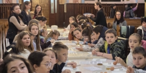 Atelier de încondeiat ouă la Catedrala Istorică din Baia Mare