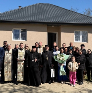 Casă nouă pentru o familie din Vălenii Șomcutei prin proiectul eparhial „Construiește o casă, zidește suflete”