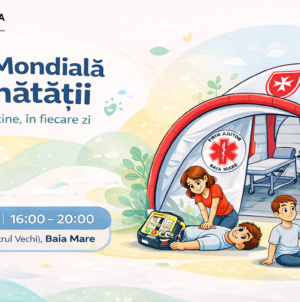 Ziua Mondială a Sănătății: în Piața Libertății din Baia Mare se organizează un eveniment dedicat siguranței și stilului de viață echilibrat