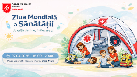 Ziua Mondială a Sănătății: în Piața Libertății din Baia Mare se organizează un eveniment dedicat siguranței și stilului de viață echilibrat