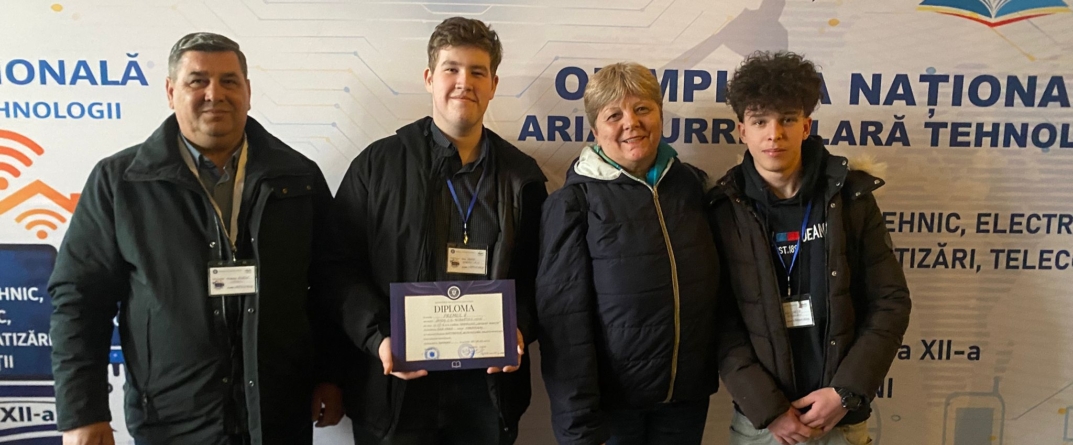 Colegiul Tehnic „George Barițiu” Baia Mare, din nou pe podium la Olimpiada de Tehnologii