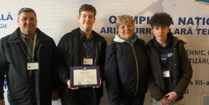 Colegiul Tehnic „George Barițiu” Baia Mare, din nou pe podium la Olimpiada de Tehnologii