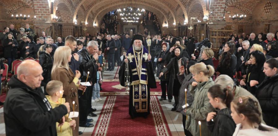 Denia celor 12 Sfinte Evanghelii la Catedrala Episcopală din Baia Mare