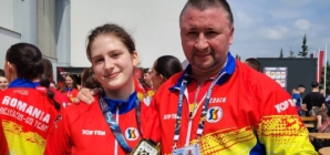 Maramureșeanca Carolina Petky, medalie de aur la Campionatul European de Taekwon-do ITF