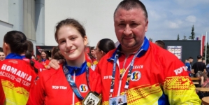 Maramureșeanca Carolina Petky, medalie de aur la Campionatul European de Taekwon-do ITF