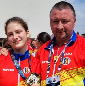 Maramureșeanca Carolina Petky, medalie de aur la Campionatul European de Taekwon-do ITF