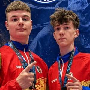 Sportivii maramureșeni Bogdan Alexandru Roman și Doru Ioan Haragâș au strălucit la Campionatul European de Taekwon-do ITF