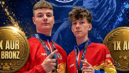Sportivii maramureșeni Bogdan Alexandru Roman și Doru Ioan Haragâș au strălucit la Campionatul European de Taekwon-do ITF