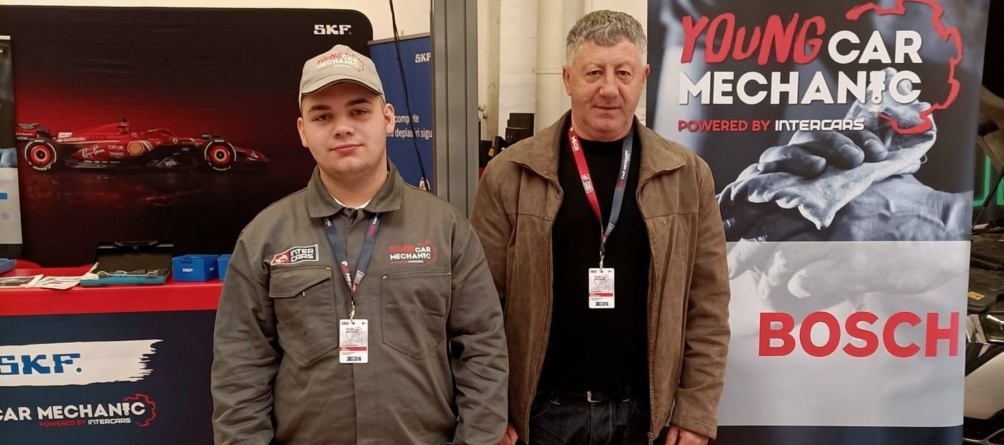 Raul Dobroni de la Liceul Tehnologic Marmația, locul I la competiția Young Car Mechanic