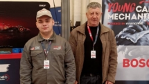 Raul Dobroni de la Liceul Tehnologic Marmația, locul I la competiția Young Car Mechanic