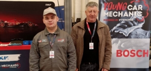 Raul Dobroni de la Liceul Tehnologic Marmația, locul I la competiția Young Car Mechanic