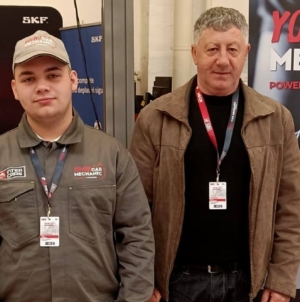 Raul Dobroni de la Liceul Tehnologic Marmația, locul I la competiția Young Car Mechanic
