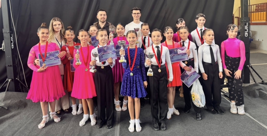 Școala de dans Medio Monte, rezultate remarcabile la Cupa IdanceAcademy: nouă podiumuri și 22 de finale