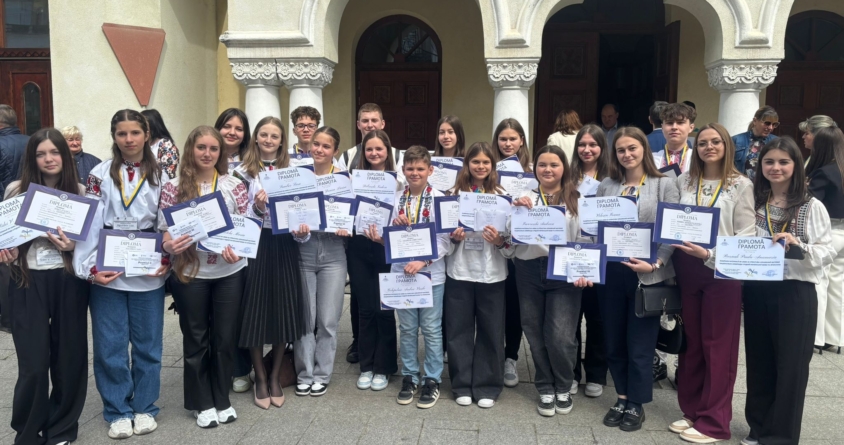 Rezultate de excepție pentru elevii maramureșeni la Olimpiada Națională de Limba și Literatura Ucraineană Maternă de la Reșița