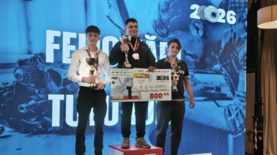 Elevii maramureșeni Raul Dobroni și Valer Telcean, pe podium la competiția Young Car Mechanic 2026