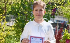Premiu pentru un elev al Școlii Gimnaziale „Alexandru Ioan Cuza” Baia Mare la Concursul „SPEAK OUT”