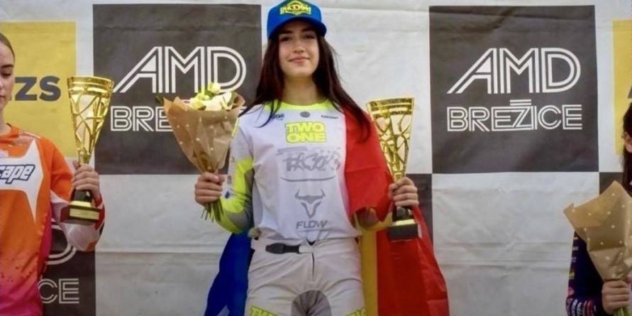 România pe podiumul Europei: un nou rezultat important în motocrossul feminin