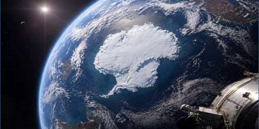 25 aprilie Ziua Astronomiei: privire din spațiu asupra Antarcticii