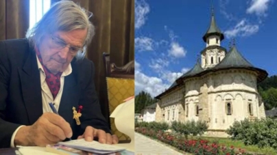 La 90 de ani, Florin Piersic a ales liniștea de la Putna pentru Paște