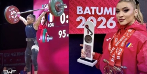 România strălucește la Batumi: aur și record european pentru Mihaela Cambei