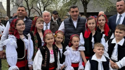 George Simion și-a petrercut a doua zi de Paști în Maramureș