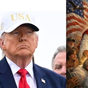 În plin Paște, Trump stârnește reacții după ce apare în ipostază de Iisus