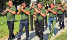 Defilare și muzică de 1 Mai la Baia Sprie