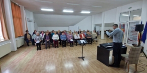 Ziua Mondială a Artei, marcată de Corul „Crizanteme” din Baia Mare în cadrul repetițiilor