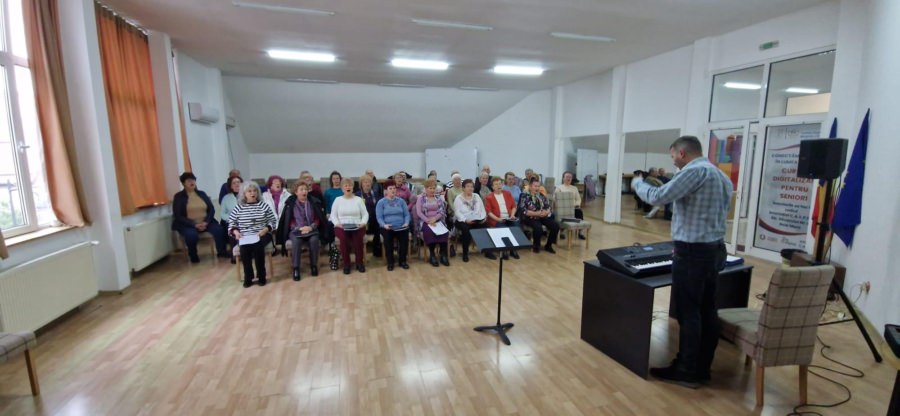 Ziua Mondială a Artei, marcată de Corul „Crizanteme” din Baia Mare în cadrul repetițiilor