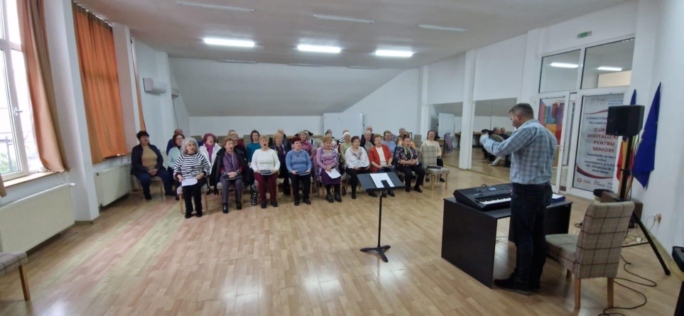 Ziua Mondială a Artei, marcată de Corul „Crizanteme” din Baia Mare în cadrul repetițiilor