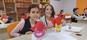 Copiii de la Școala Gimnazială „Nichita Stănescu” Baia Mare au participat la un atelier de creație, la Centrul Rivulus Pueris