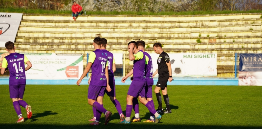 CSM Sighet, derby în play-out cu Crișul Sântandrei