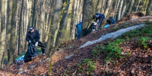 Și polițiștii s-au alăturat campaniei „Maramureș curat”