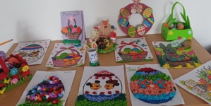 Atelier creativ de Paști dedicat copiilor de la Centrul de Primire în Regim de Urgență Sighetu Marmației
