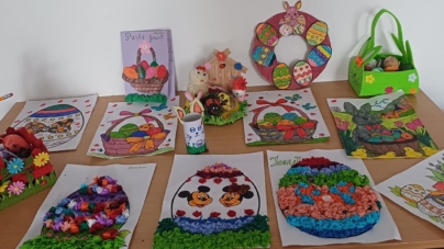 Atelier creativ de Paști dedicat copiilor de la Centrul de Primire în Regim de Urgență Sighetu Marmației