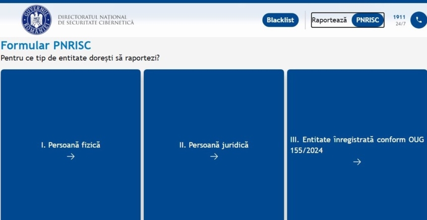DNSC a optimizat Platforma Națională de Raportare a Incidentelor de Securitate Cibernetică