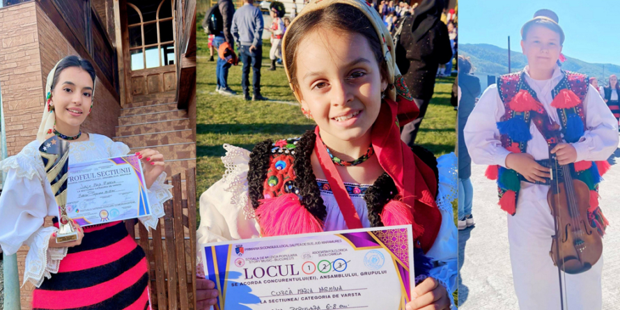 Elevi ai Școlii Populare de Artă Baia Mare, premiați la Festivalul „Comori Săliștene”