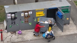 Amenzi pentru mai multe persoane care au scotocit prin gunoaie din eco-insule digitalizate