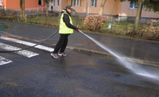 Acțiuni de igienizare a străzilor și parcărilor în Baia Mare