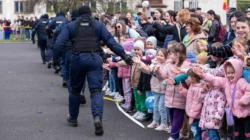 Curtea Jandarmeriei Maramureș, plină de copii de Ziua Porților Deschise