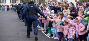 Curtea Jandarmeriei Maramureș, plină de copii de Ziua Porților Deschise