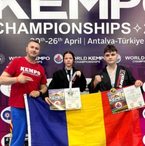Cinci medalii obținute de CSM Baia Mare la Campionatul Mondial de Kempo din Turcia