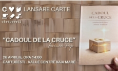 Lansarea cărții „Cadoul de la Cruce” semnată de autoarea Lavinia Pop va avea loc duminica aceasta