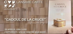 Lansarea cărții „Cadoul de la Cruce” semnată de autoarea Lavinia Pop va avea loc duminica aceasta
