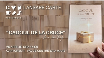 Lansarea cărții „Cadoul de la Cruce” semnată de autoarea Lavinia Pop va avea loc duminica aceasta