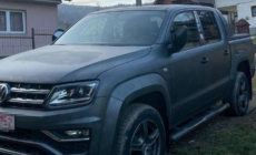 Mașină furată din Austria, găsită de polițiștii de frontieră în Vișeu de Sus