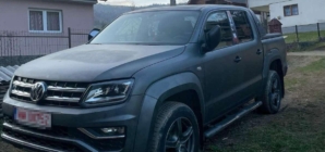 Mașină furată din Austria, găsită de polițiștii de frontieră în Vișeu de Sus