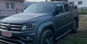 Mașină furată din Austria, găsită de polițiștii de frontieră în Vișeu de Sus