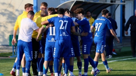CS Minaur obține primele puncte în play-off și urcă un loc în clasament