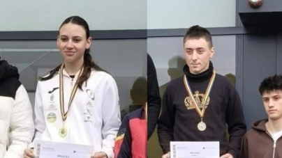Podium pentru doi elevi din Țara Lăpușului la etapa județeană a Olimpiadei Naționale a Sportului Școlar la cros